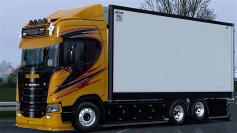 WFTruckstyling Skin For Scania S Tandem 1 43 ETS 2