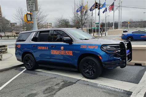 Georgia State Patrol Slick Top K Unit Chevrolet Tahoe