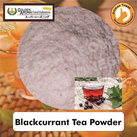 Jual Bubuk Blackcurrant Tea Kg Serbuk Blackcurrent Tea Powder Minuman