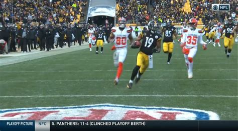 Steelers Wr Juju Smith Schuster Named Afc Special Teams Player Of The