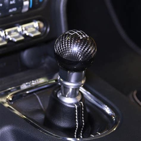 Ford Performance Mustang Carbon Fiber Shift Knob 15 25 M 7213 MCF