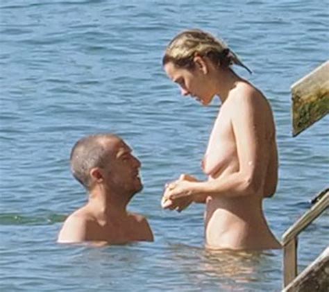 Marion Cotillard Skinny Dipping In The Ocean Cap Ferret France The