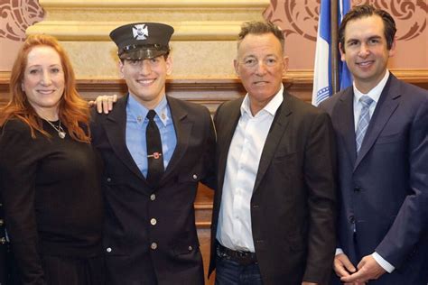 Bruce Springsteen’s son Sam Springsteen is now a Jersey City firefighter