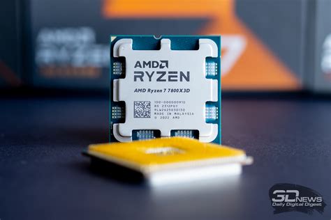 Тест AMD Ryzen 7 7800X3D лучший процессор не для работы