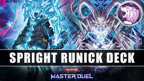 Best Runick Spright Deck For Master Duel Ranked Youtube