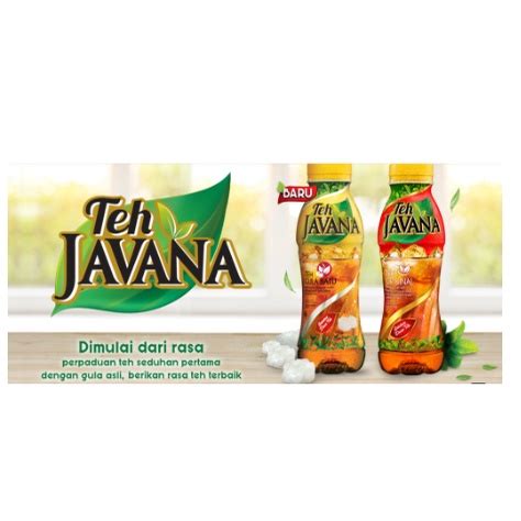 Jual BTL Teh Javana Minuman Teh Melati Gula Batu 350ml Shopee