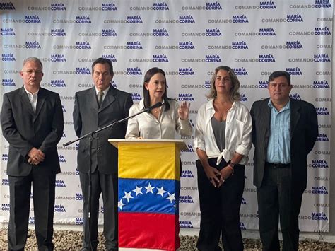 María Corina Machado Intervención del CNE excluye a los venezolanos