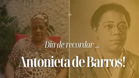 Recordando Antonieta De Barros Youtube