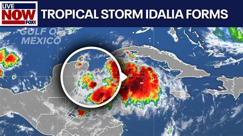 Tropical Storm Idalia Forms Expected To Hit Florida As Hurricane