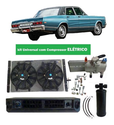 Kit Ar Condicionado Elétrico Carros Antigos Opala Galaxie Mercado Livre