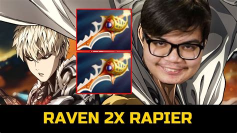 Only Way To Win The Game Fnatic Raven X Rapier Dota Youtube