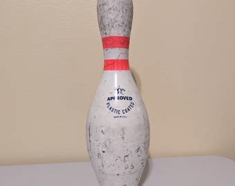 Set Of 2 Amflite II Bowling Pin Qubica AMF USBC Plastic Coated Used Etsy