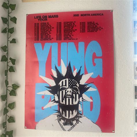 Yungblud Life On Mars Poster Bought At A Concert In Depop