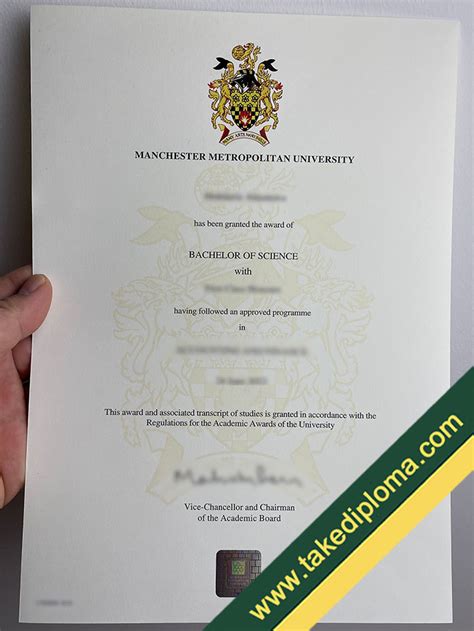 How To Get A Manchester Metropolitan University Fake Diploma