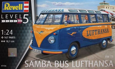 Vw T Samba Bus Lufthansa Revell Nr Modellversium Kit Ecke