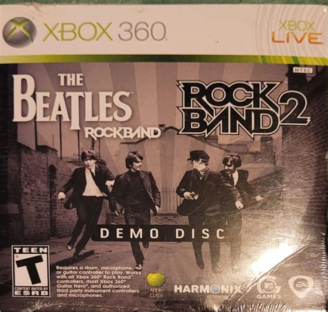 The Beatles Rock Band And Rock Band 2 Demo Disc Prices Xbox 360