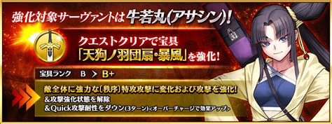 【追記・更新】「サーヴァント強化クエスト 第15弾～7th Anniversary～特別編」開催！ Fategrand Order 公式サイト