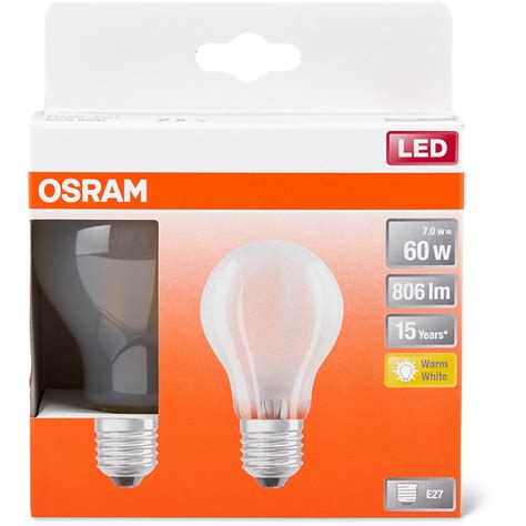 Osram Led Glühlampen CLA A60 E27 DUO Migros