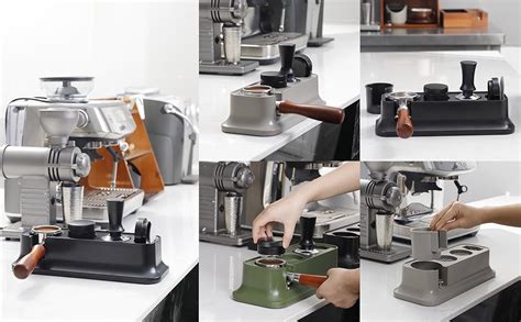 Pevfeciy Tamper Station für Barista 51 58mm Tamperstation aus ABS