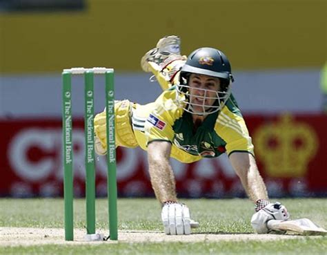 Simon Katich Dives To Make His Ground ESPNcricinfo