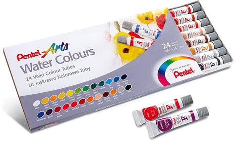 Set De Acuarelas 24 Colores Pentel El Pincel