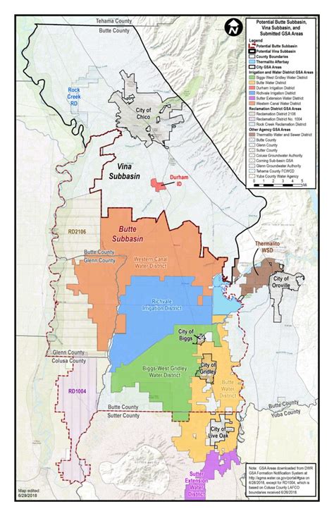 Basin Boundary Modifications Colusa Groundwater Authority Cga