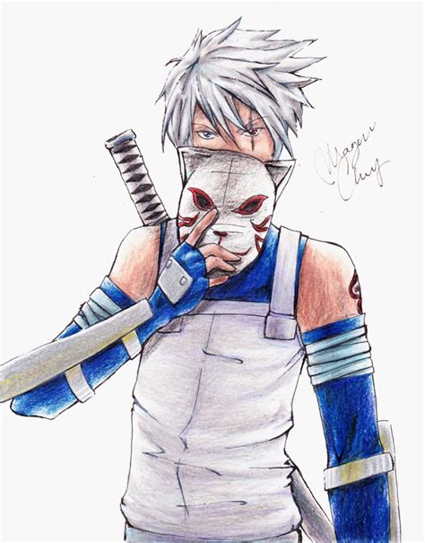 Anbu Kakashi by Ensatsu-Kokuryuha on DeviantArt