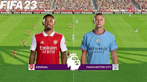 Fifa 23 Arsenal Vs Manchester City English Premier League Season