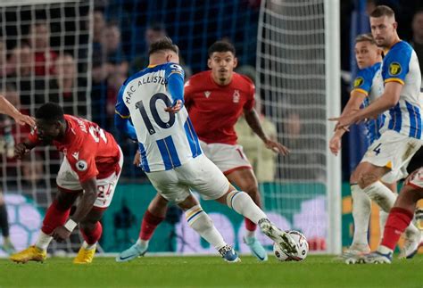 Brighton And Hove Albion Vs Nottingham Forest Live Premier League Result