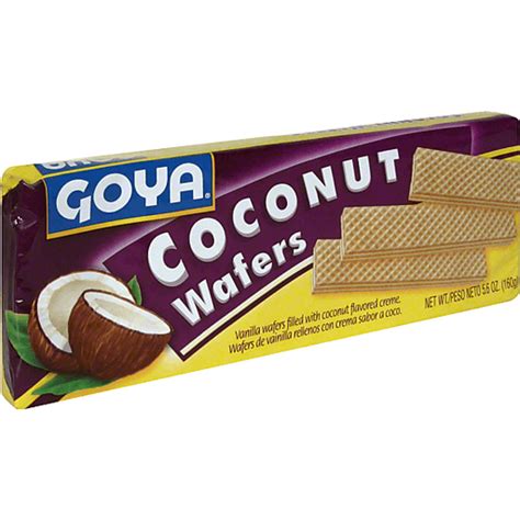 Goya Wafer Coconut Cookies | Hispanic | Foodtown