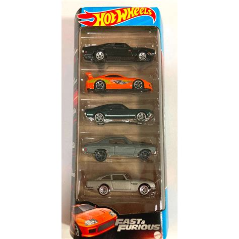 Hot Wheels Pack 5 2023 Velozes E Furiosos Shopee Brasil