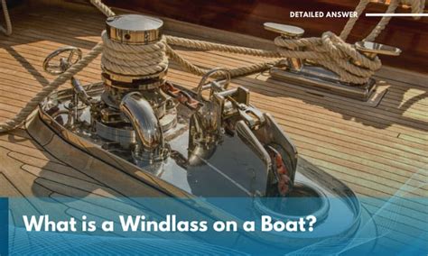 What Is A Windlass On A Boat Marine Windlass Its Details