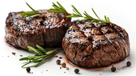 Premium Photo Deliciously Juicy Sliced Beef Ribeye Steak With Herbs