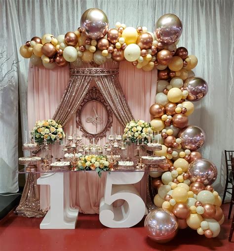 Arriba Images Adornos De Globos Para Quince A Os Viaterra Mx