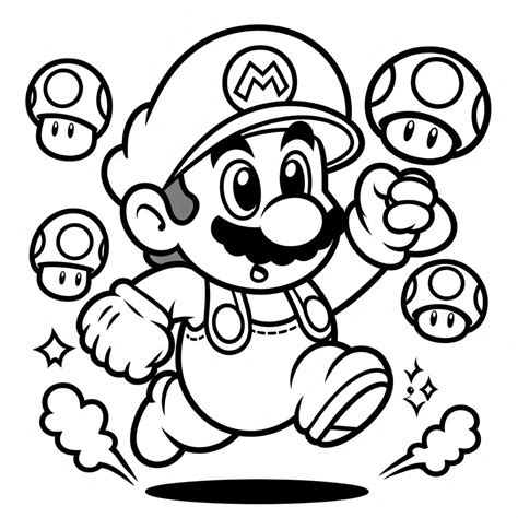 Desenhos Do Super Mario Bros Para Colorir E Imprimir