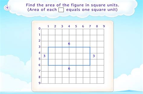 Area With Unit Squares And Side Lengths Game