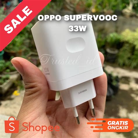 Charger Oppo 33W SUPERVOOC 100 Original Reno 7z 8z A57 Original Built