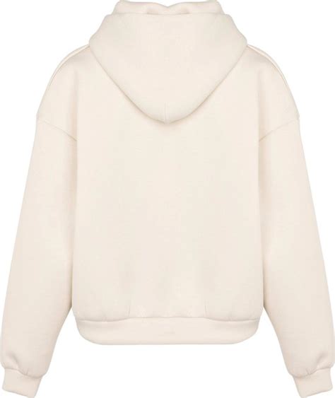 Calvin Klein Dames Hoodie Beige Maat M