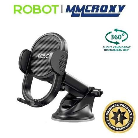 Jual Robot RT CH18 Car Phone Holder Universal 360 Rotation