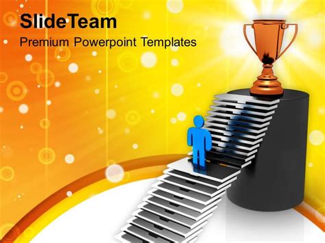 Reach The Target Winner Competition Powerpoint Templates Ppt Themes And