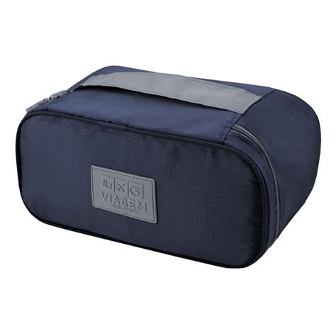 Bolsa Porta Lingerie Jacki Design ARH Cor Azul Meli Comércio