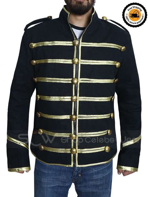 My Chemical Romance Black Military Parade Jacket