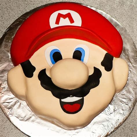 Mario birthday Cakes and cupcakes - Ashlee Marie - real fun with real food