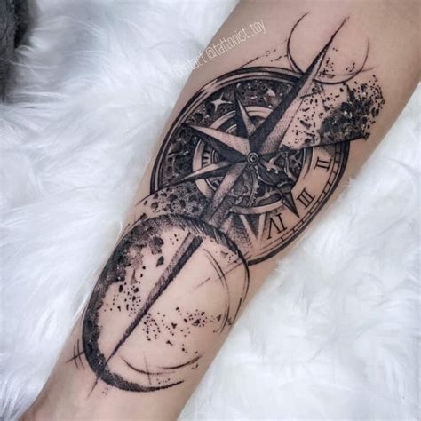 101 Best Compass Sleeve Tattoo Ideas That Will Blow Your Mind!