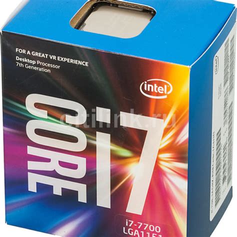 Intel Core I7 7700 Kaby Lake Quad Core 3 6 GHz LGA 1151 Processor