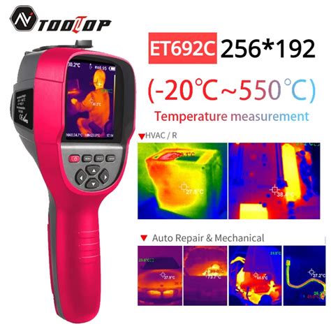 TOOLTOP C Mara T Rmica De Mano ET692C 256x192 Fusi N De Luz Infrarroja