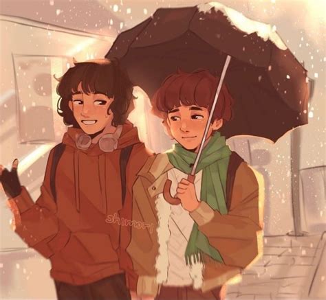 Byler Art By Shimoriss On Insta Stranger Things Fanart Stranger