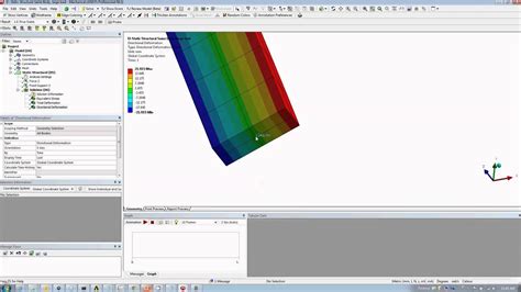 Ansys Large Deflection Switch Youtube