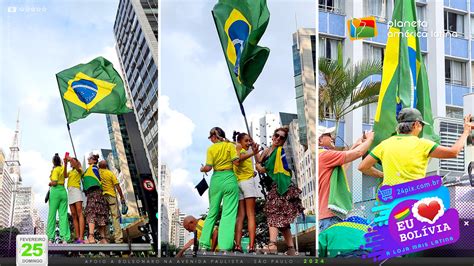 Ato na Paulista Milhares de Famílias Juntas em Apoio a Bolsonaro