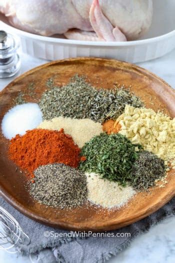 Chicken Seasoning {ready In 5 Mins} Spend With Pennies